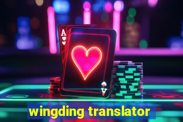 wingding translator